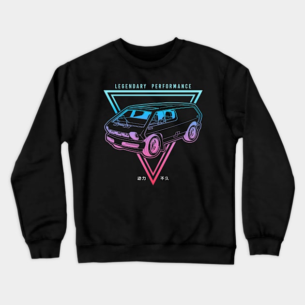 Brubaker Box The First Minivan Crewneck Sweatshirt by Guyvit